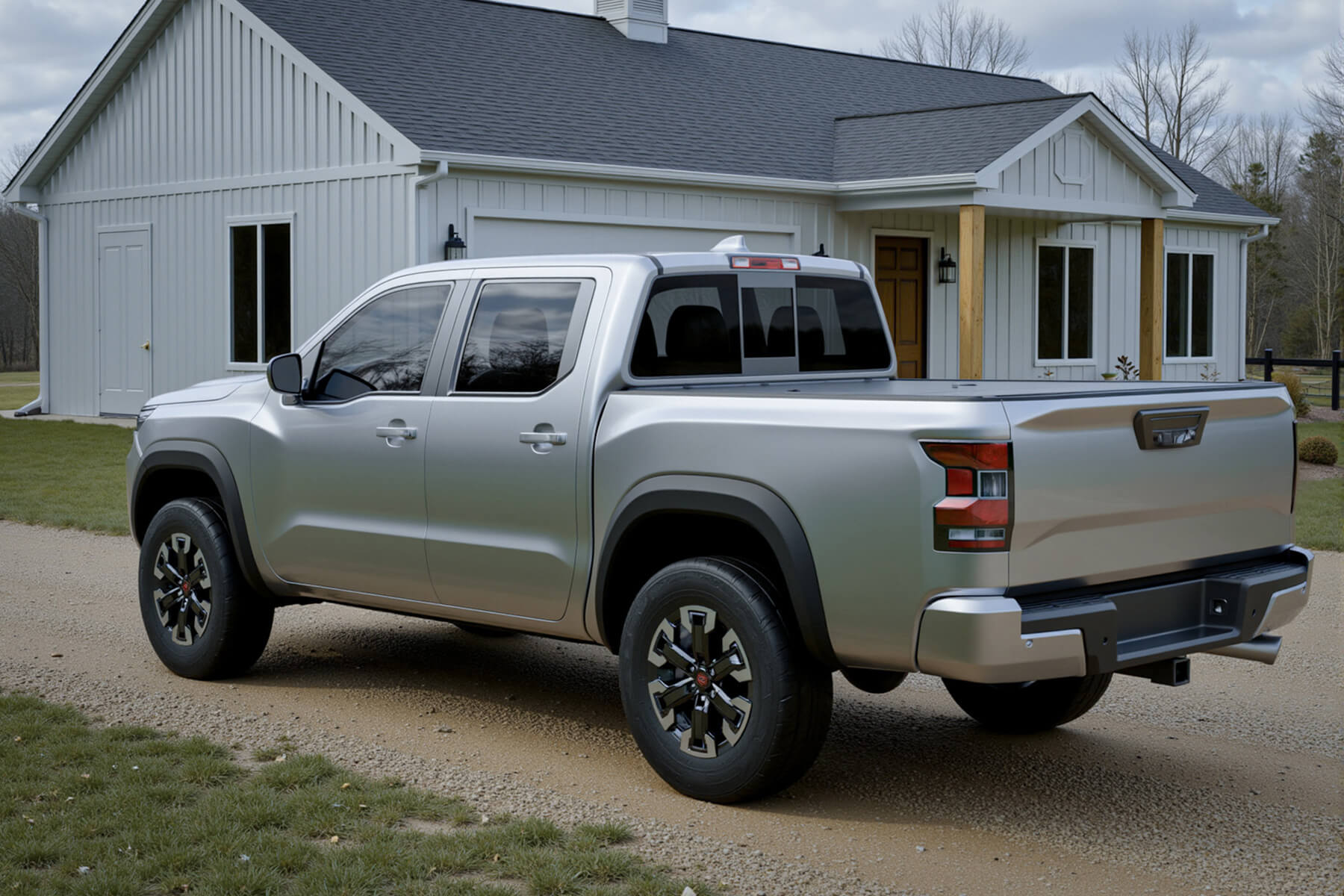 MilesRunner For 07-14 Silverado/Sierra 5.8' Low Profile Hard Tri Fold Tonneau Cover